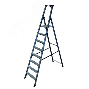 Стремянка анодированная SEPRO 8 ступеней