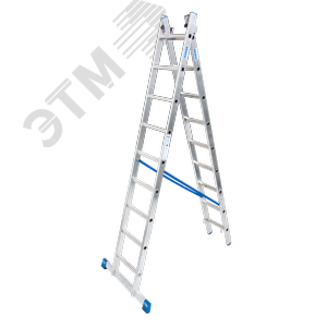 Лестница двухсекционная универсальная STABILO 2х9