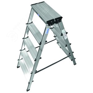 Стремянка двухсторонняя DOPPLO 2х5 ступеней