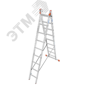 Лестница двухсекционная универсальная DUBILO 2х9