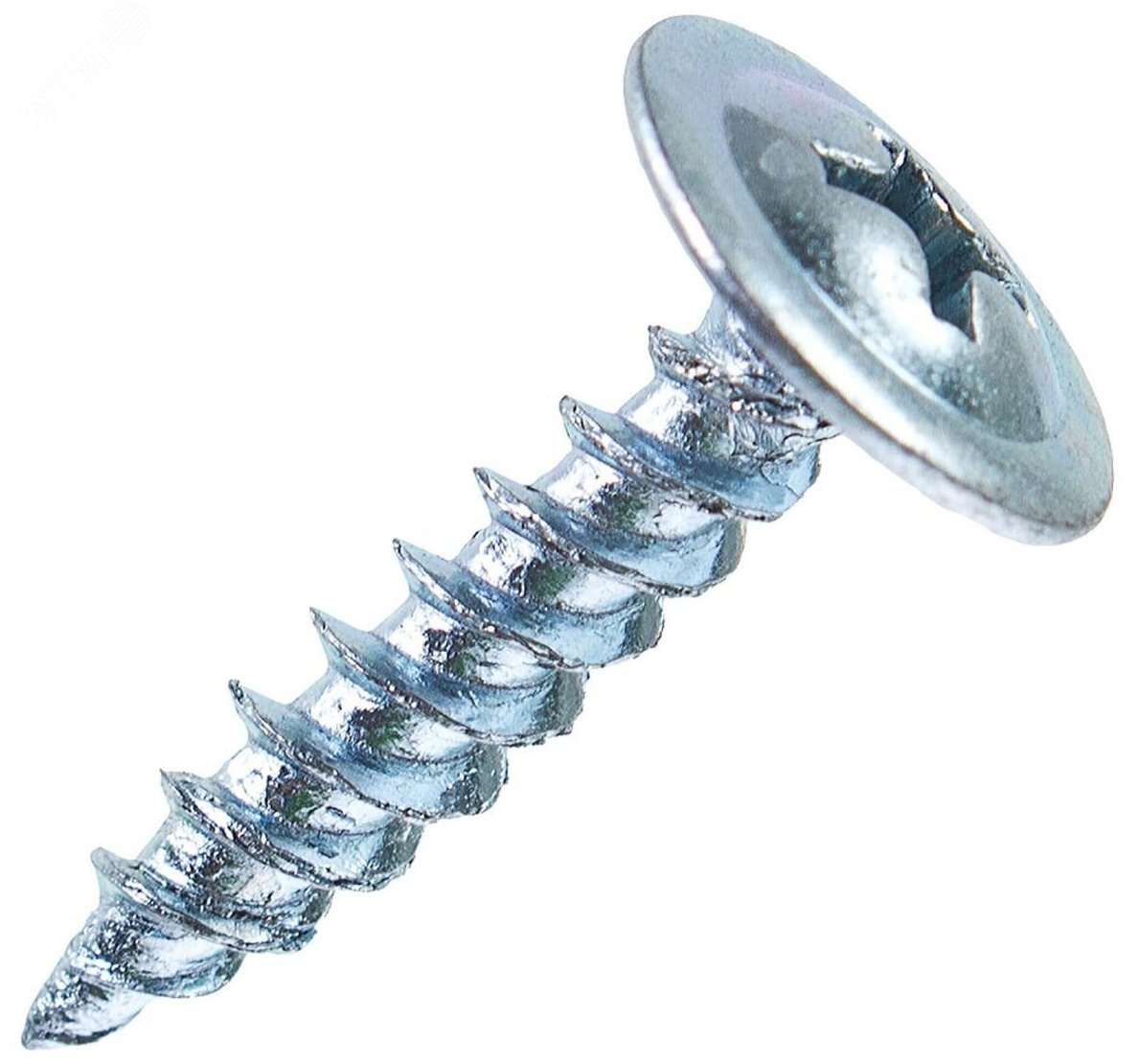 Саморез металл/металл 4.2х38 острый цинк 200 шт