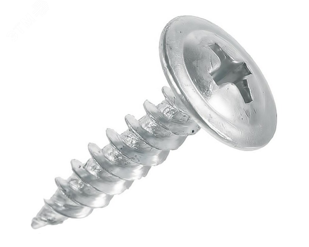 Саморез металл/металл 4.2х25 острый цинк 200 шт