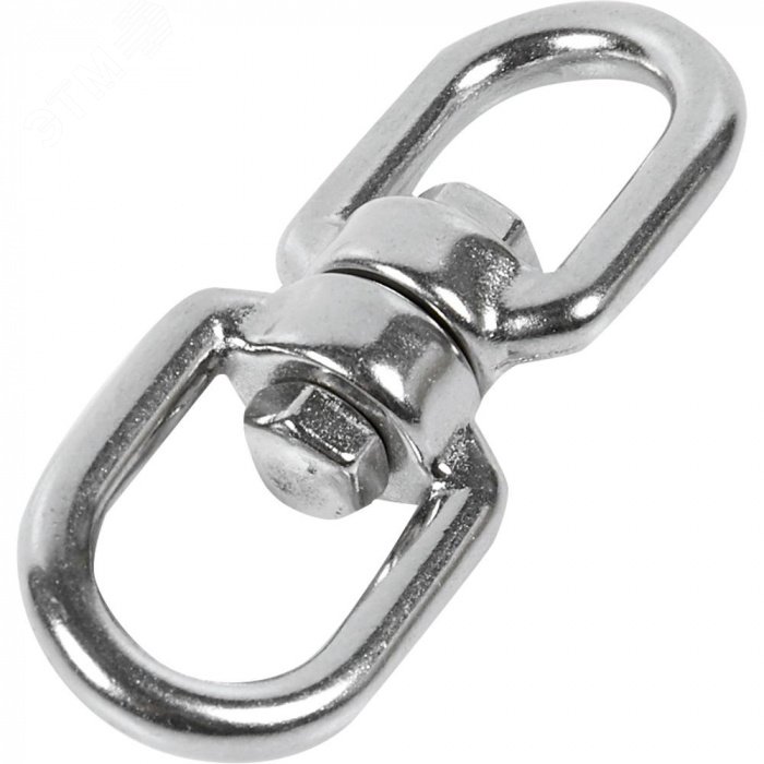 Вертлюг 6мм кольцо-кольцо покрытие цинк