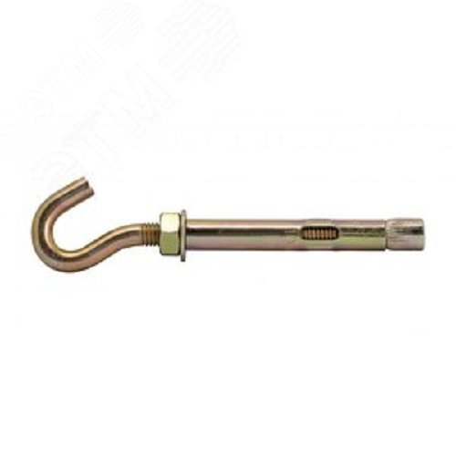 Болт анкерный 8х45 с крюком оцинкованный 2 шт.