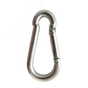 Карабин DIN 5299C 8мм пружинный покрытие цинк