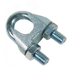 Зажим для троса DIN 741 12мм стальной покрытие цинк