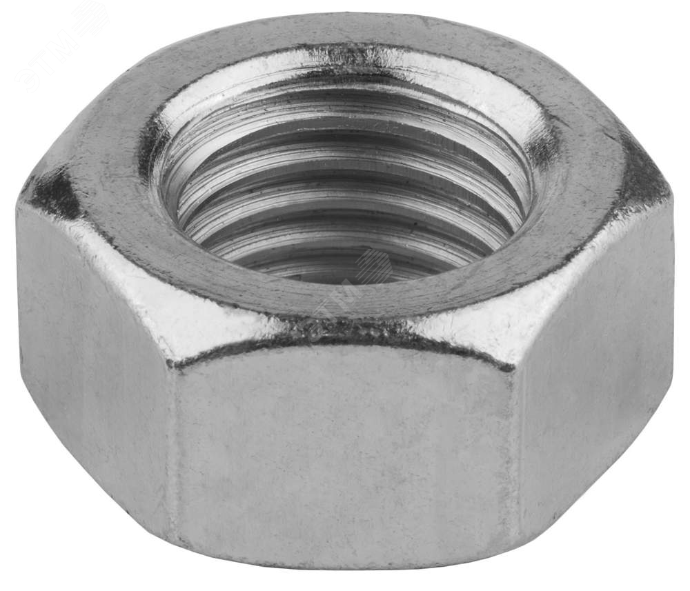 Гайка DIN 934 М16 шестигранная класс прочности 8 покрытие цинк