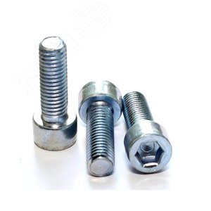 Винт DIN 912 М5х16 с цилиндрической головкой и внутренним шестигранником класс прочности 8.8 покрытие цинк