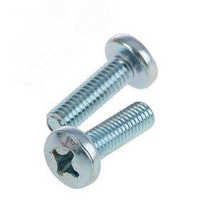 Винт DIN 7985 М4х30 полукруглая голова класс прочности 4.8 покрытие цинк