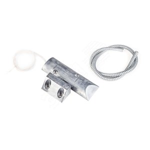 Извещатель охранный магнитоконтактный точечный,   защитный металлический гофрорукав