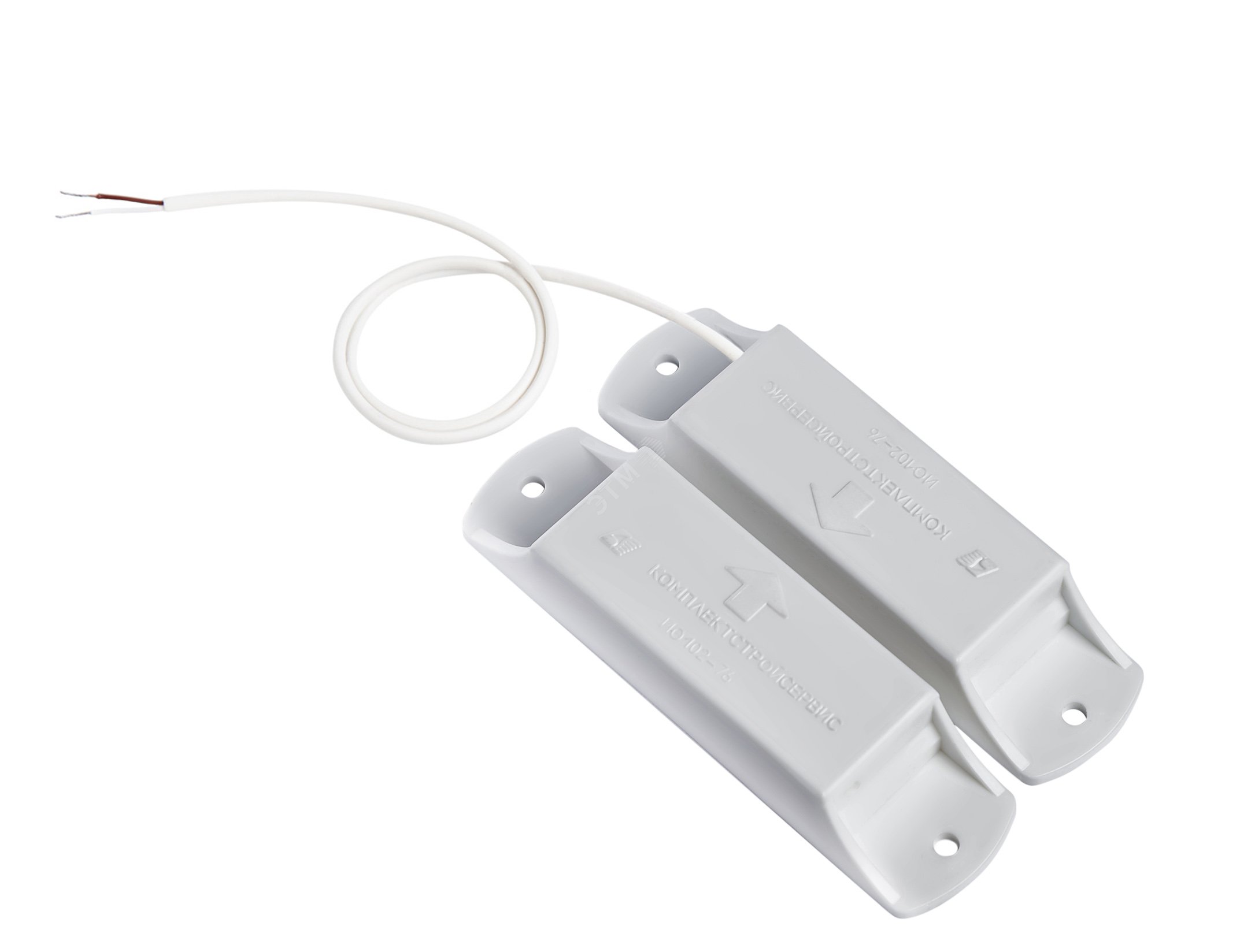 Извещатель охранный магнитоконтактный ИО 102-76   исп.00, вывод кабель КСПВГ 2х0,12 400 мм.