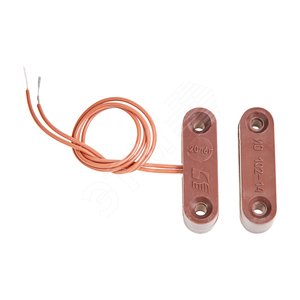 Извещатель  охранный  магнитоконтактный           коричневый цвет