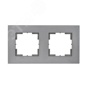 Аксиома Рамка двухместная МРФИ11.15.00.00 Алюминий