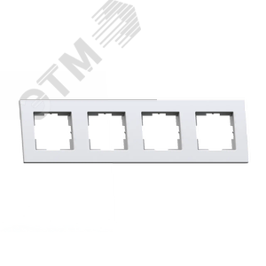 Аксиома Рамка четырехместная МРФИ11.17.00.00, белый
