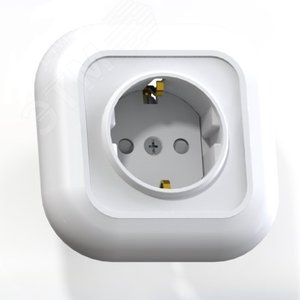 Валентина Розетка 1 пост скрытая с заземлением и  защитными шторками РС16-328