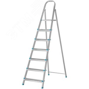 Лестница-стремянка стальная, 7 ступеней, вес 7.3 кг