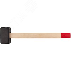 Кувалда кованая в сборе, деревянная ручка 6 кг