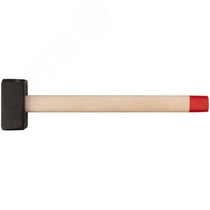 Кувалда кованая в сборе, деревянная ручка 5 кг