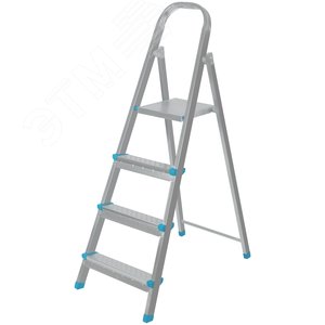 Лестница-стремянка стальная, 4 ступени, вес 4.5 кг