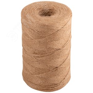 Шпагат джутовый, 2-ниточный, 1120 текс, 500 м