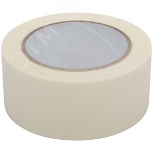 Лента малярная креппированная клейкая, 48 мм х 50 м