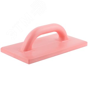 Терка полиуретановая облегченная красная 140х280 мм