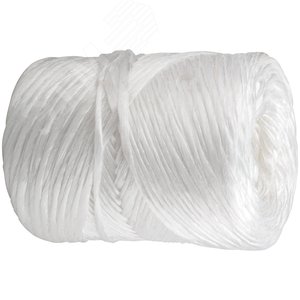 Шпагат полипропиленовый 1000 текс, 150 м белый