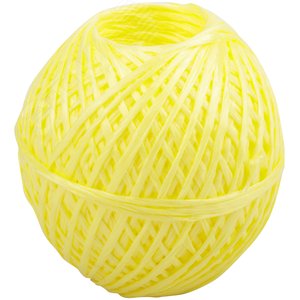 Шпагат полипропиленовый 1000 текс, 100 м желтый