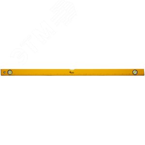 Уровень ''Лайт'', 3 глазка, желтый корпус, шкала 1000 мм
