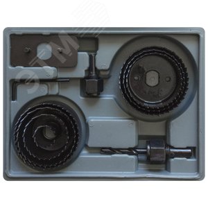 Пилы круговые набор 7 шт (22, 41, 54, 57, 60, 64, 67 мм) в кейсе