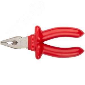 Плоскогубцы комбинированные ''Энергия'',1000 В, никелир.покрытие, 2-хслойные изолированные ручки 160 мм