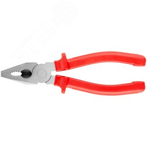 Плоскогубцы комбинированные ''Лайт'', пластиковые ручки, полированная сталь 180 мм