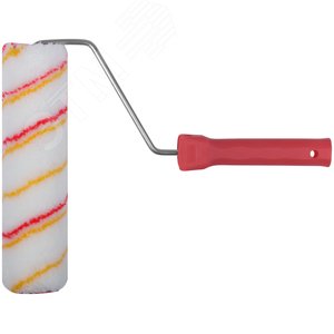 Валик полиакриловый, система с пластиковым роликом, диаметр 40/62 мм, ворс 11 мм, бюгель 6 мм, 230 мм