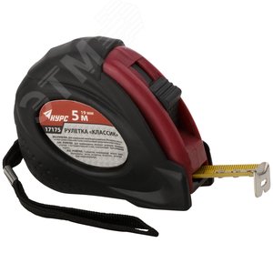 Рулетка прорезиненный корпус ''Классик'' 5 м x 19 мм