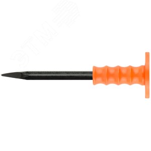 Зубило пикообразное с пластиковым протектором 250х14 мм