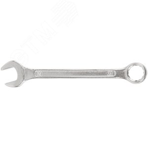 Ключ комбинированный, цинковое покрытие 21 мм