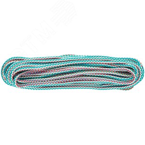 Веревка вязаная полипропиленовая, 6 мм х 20 м, р/н= 120 кгс