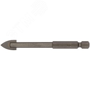 Сверло по кафелю и стеклу, шестигранный U-хвостовик под биту 10х85 мм