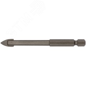 Сверло по кафелю и стеклу, шестигранный U-хвостовик под биту 8х85 мм