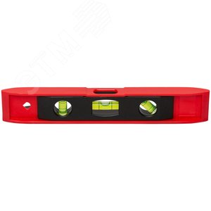 Уровень ''Торпедо'' пластиковый, 3 глазка, магнитный 225 мм