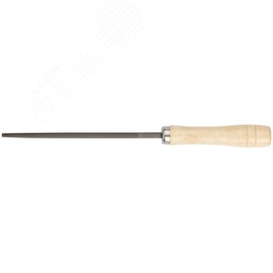 Напильник, деревянная ручка, круглый 150 мм