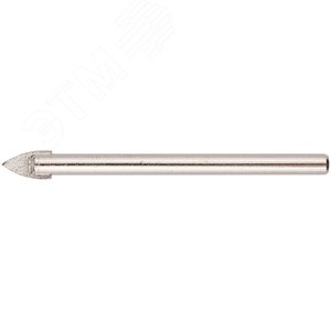 Сверло по кафелю, стеклу 6х70 мм