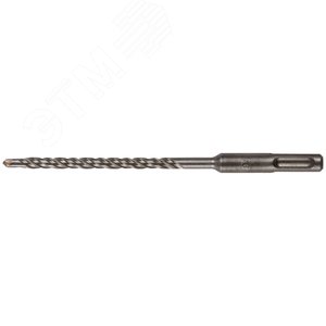 Бур по бетону SDS PLUS с двойной резьбой 6х160 мм