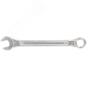 Ключ комбинированный, цинковое покрытие 9 мм
