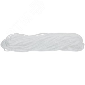 Шнур вязаный полипропиленовый без сердечника 4 мм х 20 м, р/н= 49 кгс