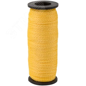 Шнур разметочный капроновый 1.5 мм х 50 м, желтый