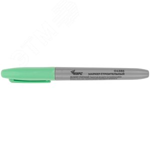 Маркер строительный перманентный, зеленый