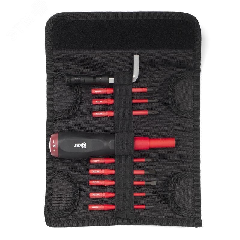 Набор диэлектрических динамометрических отверток НИО-3309 серия СЛИМ