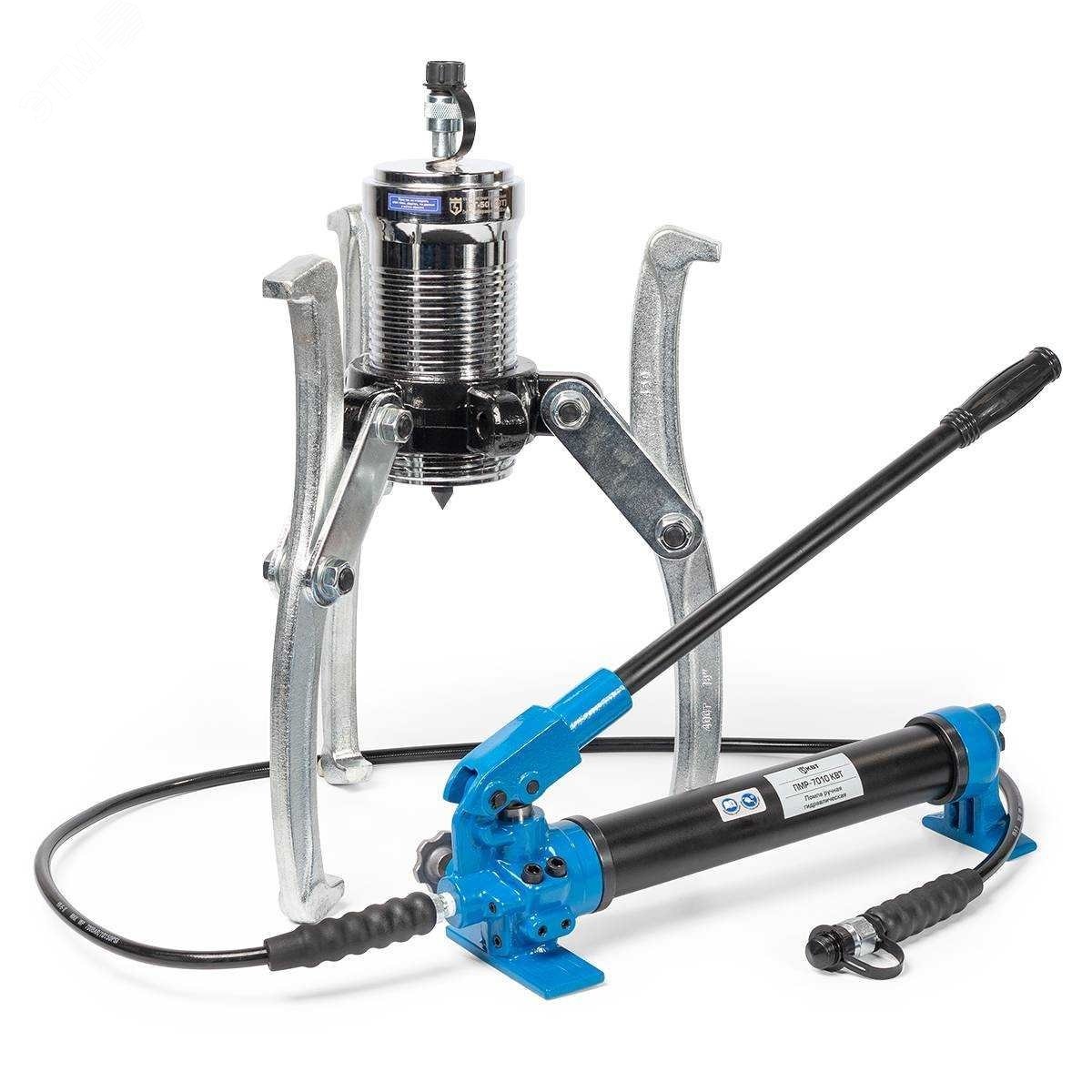 Съемник гидравлический с выносным насосом СГН-50 серия ПРОФИ