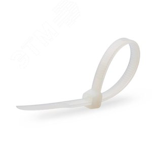 Стяжка нейлоновая КСС 3х200 (бел) (100шт)